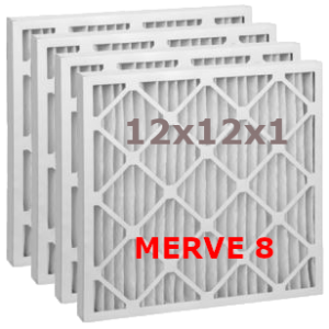 Filtre à fournaise à bas prix 12x12x1 MERVE 8 qualité/prix